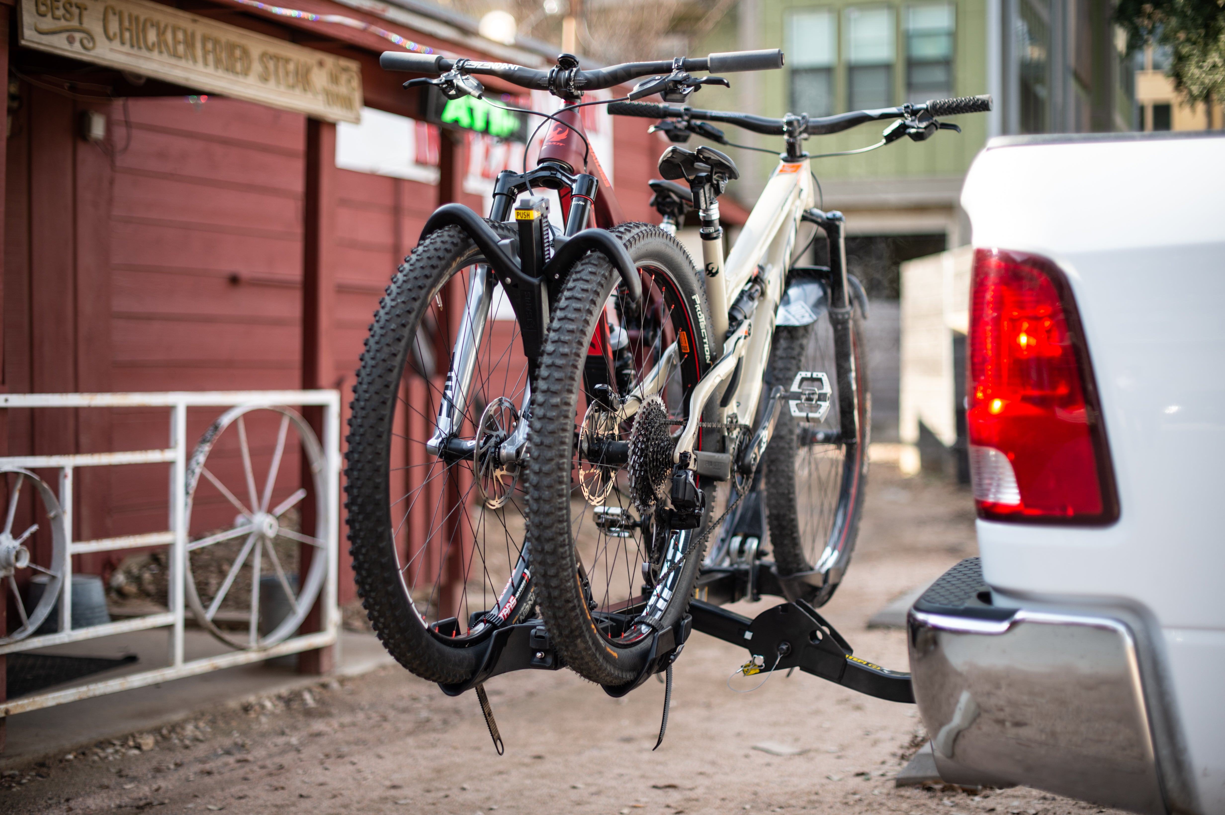 Superclamp bike deals rack