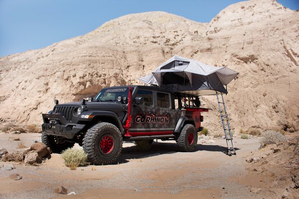 Go Rhino Overland Xtreme Rack - 2020+ Jeep Gladiator - 5950000T