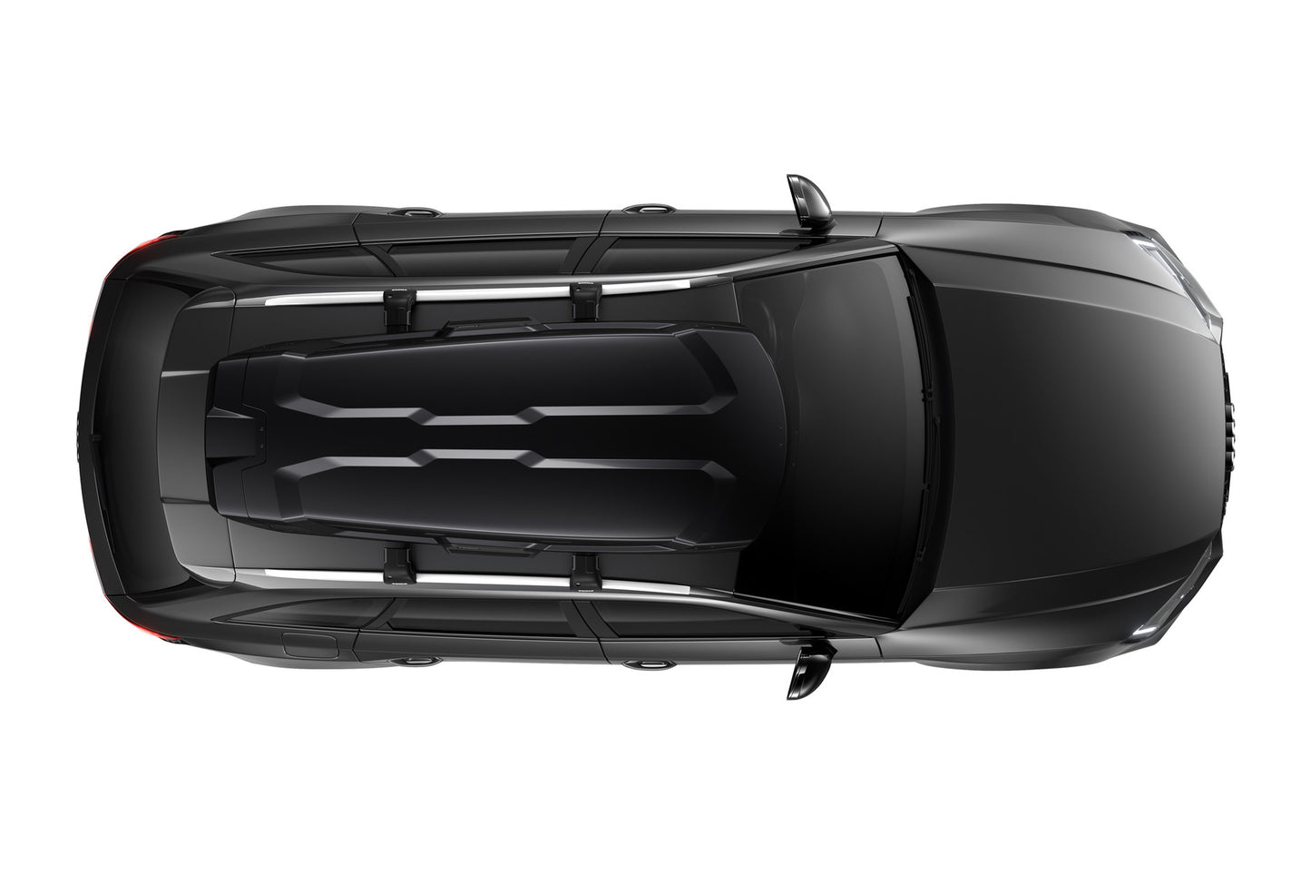 Thule Vector Premium Performance-Style Cargo Box - Medium - Black Metallic - 613201