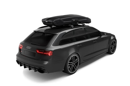 Thule Vector Premium Performance-Style Cargo Box - Alpine - Black Metallic - 613501