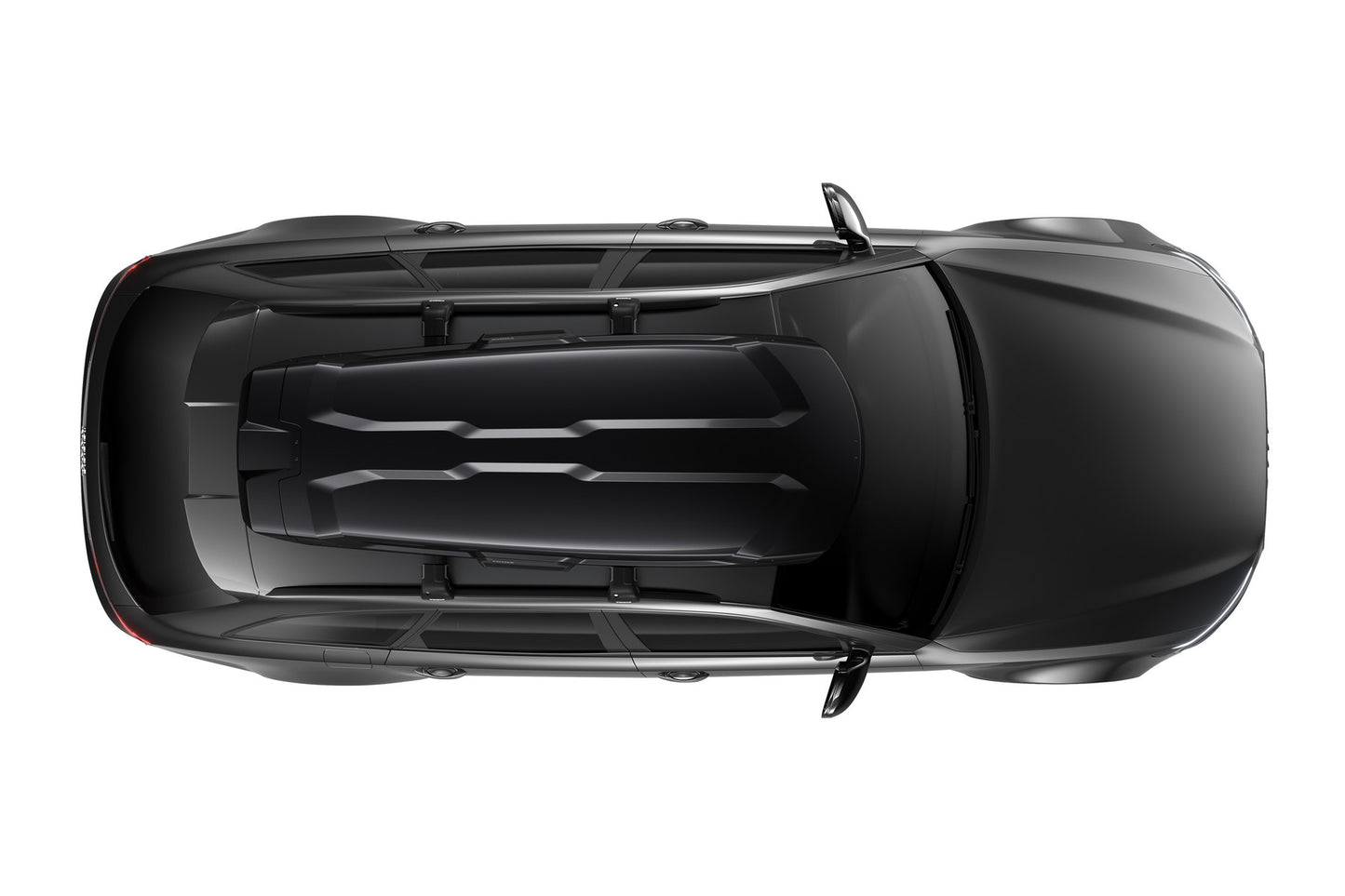 Thule Vector Premium Performance-Style Cargo Box - Alpine - Black Metallic - 613501