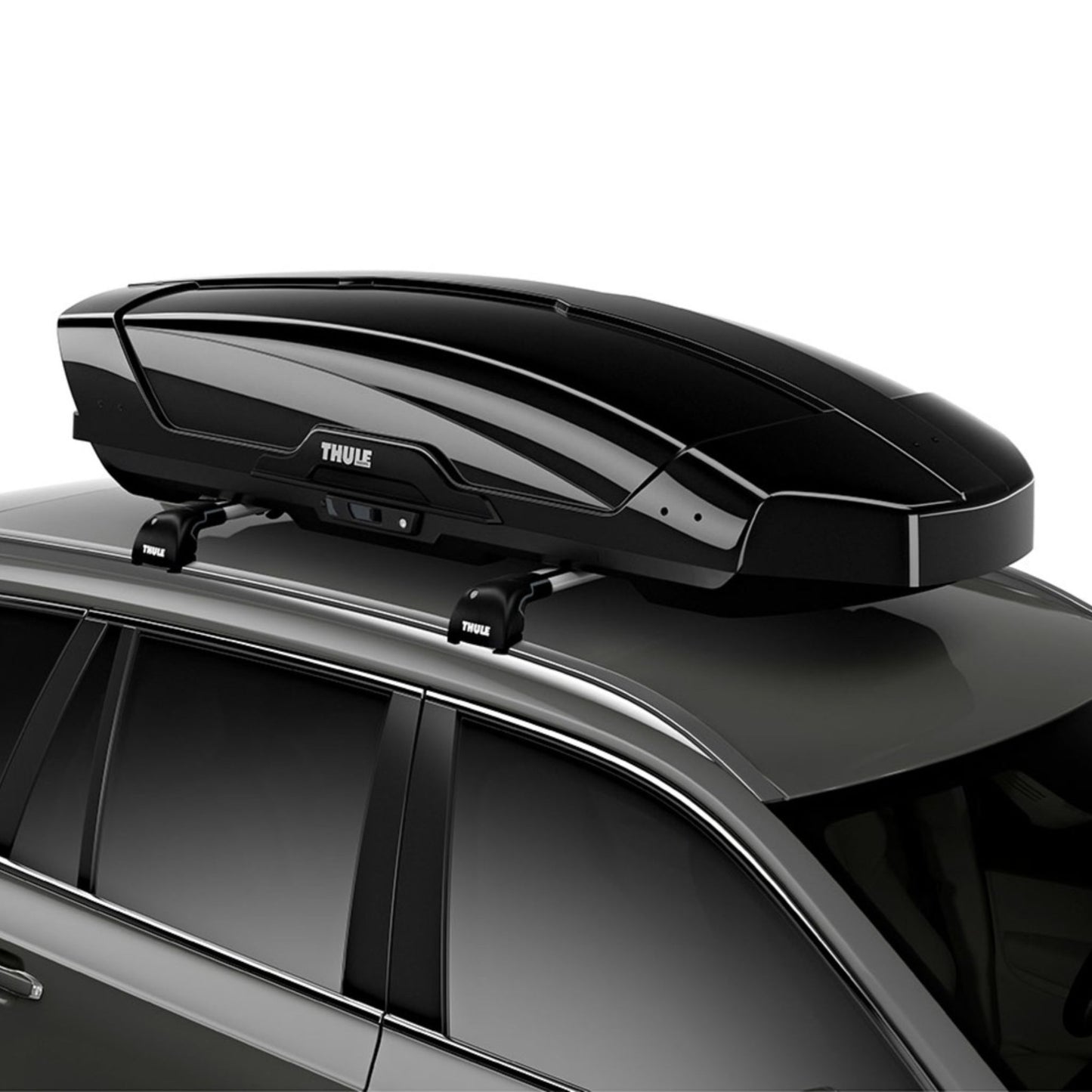 Thule Motion XT Roof-Mounted Cargo Box - Large - Glossy Black - 629706