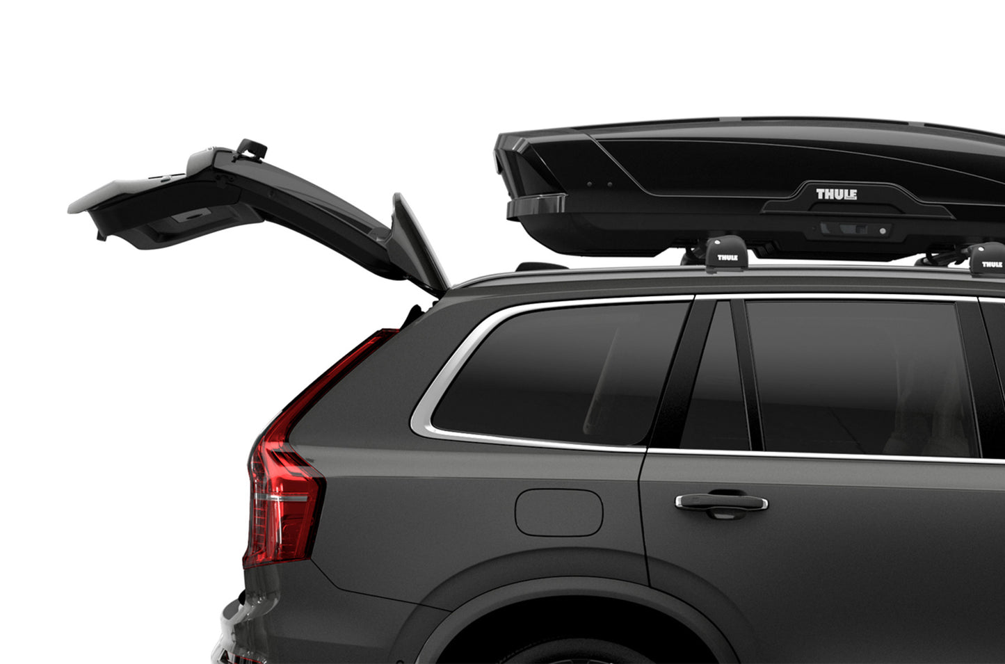 Thule Motion XT Roof-Mounted Cargo Box - Large - Glossy Black - 629706