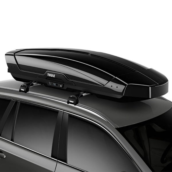 THULE ルーフボックス/ジェットバッグ  カーボンブラック　約220X50X38㎝　鍵付 THULE ルーフボックス/ジェットバッグ カーボンブラック 約220X50X38