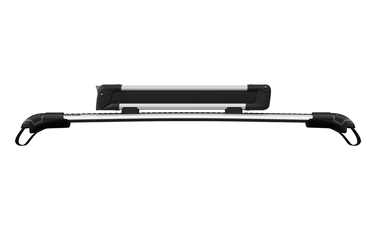 Thule SnowPack Ski & Snowboard Rack - Silver - 4 Skis or 2 Boards