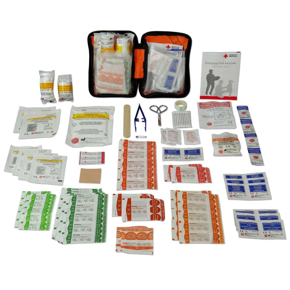 Ready America Outdoor First Aid Kit- 107 Piece