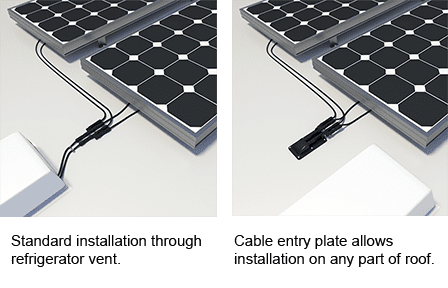 Go Power Cable Entry Plate