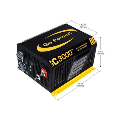 Go Power 3000W IC Series Inverter Charger