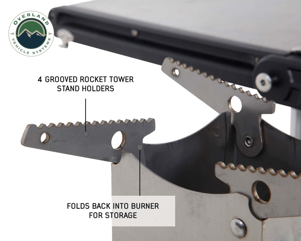 Overland Vehicle Systems Komodo Camp Kitchen - Stainless Steel