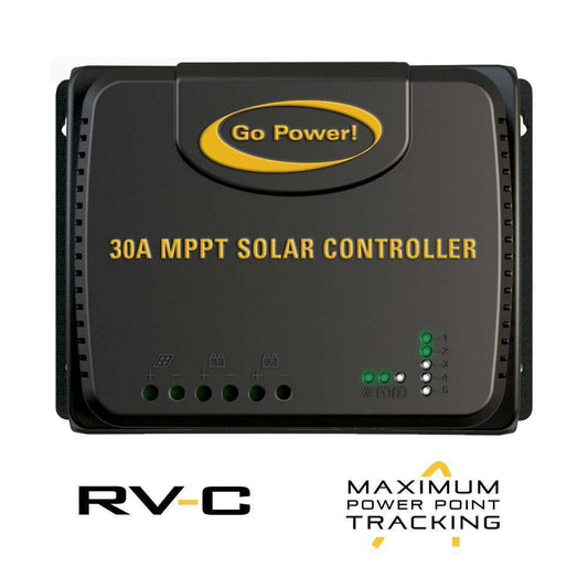 Go Power 30A MPPT Solar Controller + RV-C