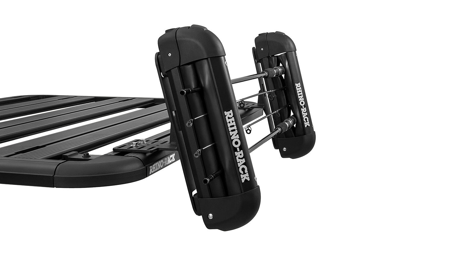 rhino rack pioneer fishing rod holder Rhino Rack 43159 Pioneer Recovery Track Side Bracket