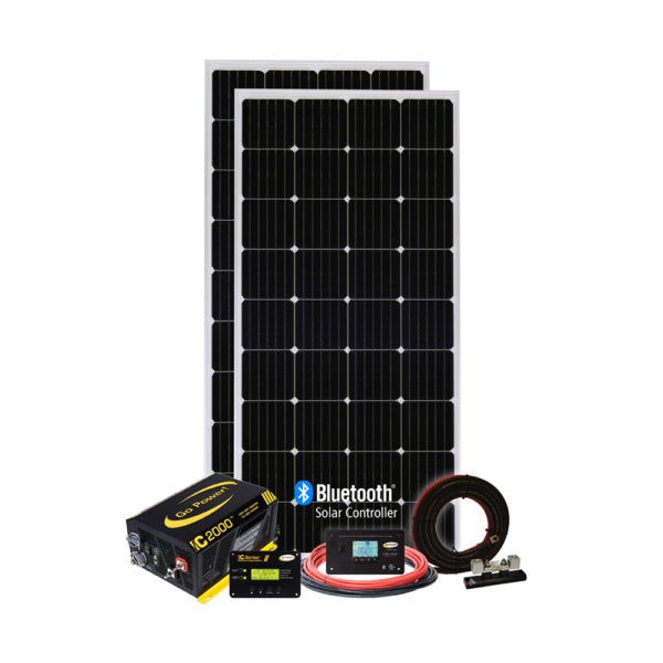 Go Power 380W Solar Elite Solar Charging System