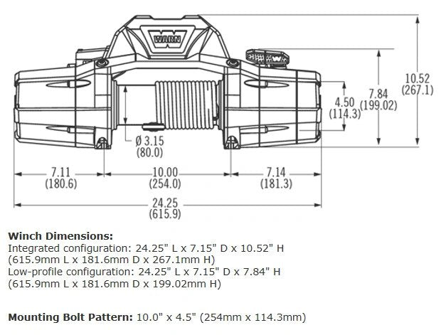 Open Box - WARN ZEON 8 Winch - 88980