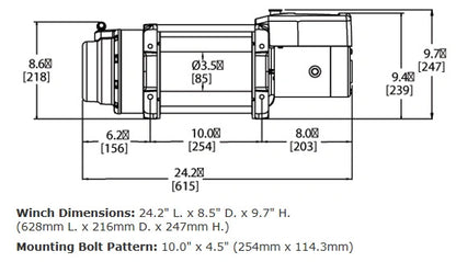 WARN 16.5TI Heavyweight Winch - 68801