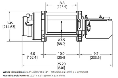 WARN M15-S Heavyweight Winch - 97730