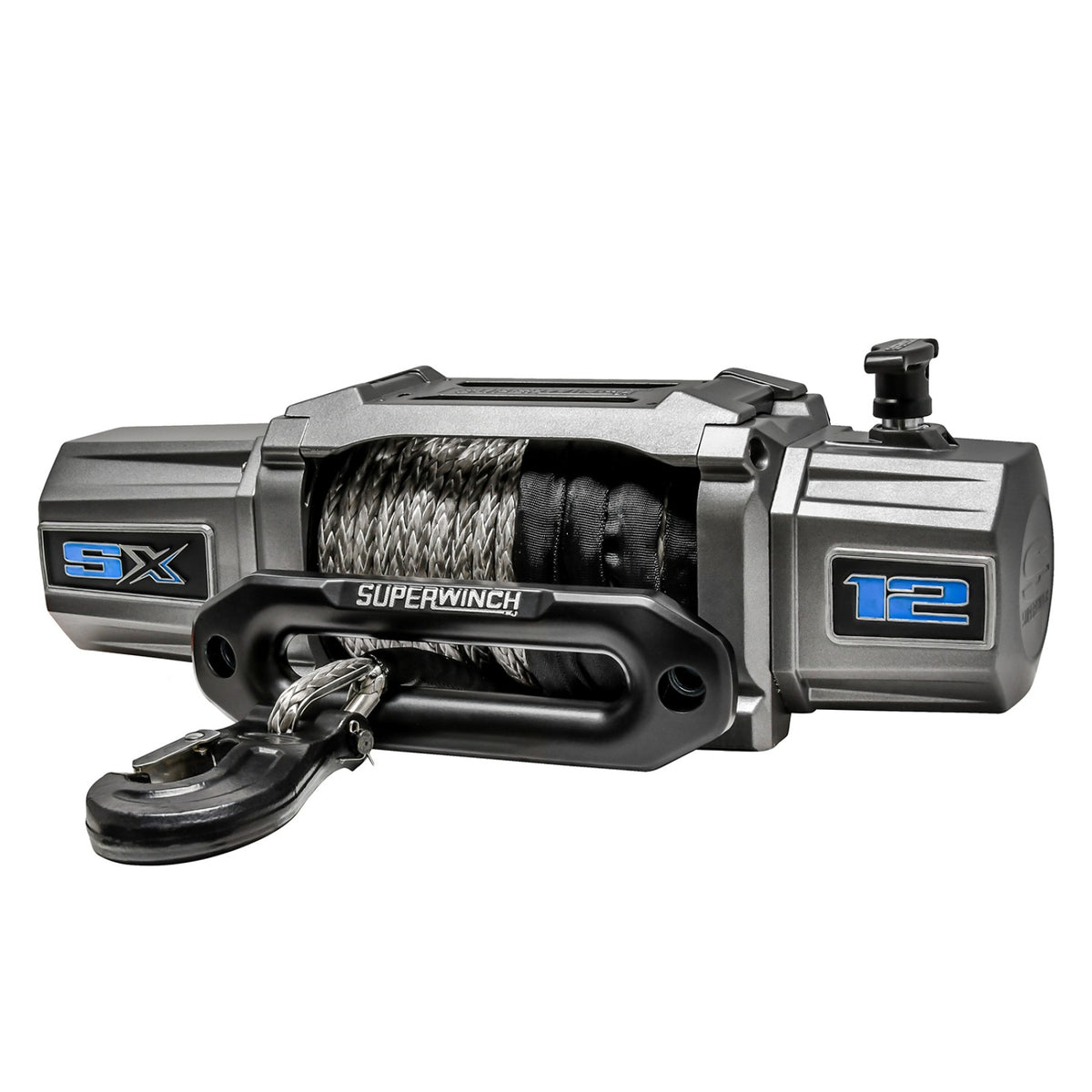 Superwinch SX12SR 12V Synthetic Rope Winch - 1712201
