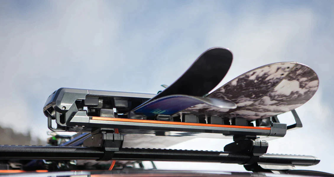 Kuat GRIP 6 Ski Clamshell Rack - Gray - GRR6G