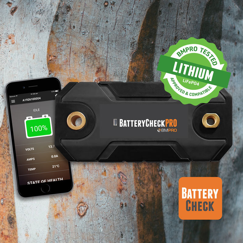BMPRO BatteryCheckPRO Wireless Battery Monitor for Lead Acid & Lithium Batteries