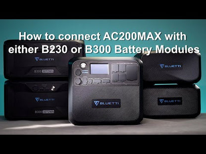 BLUETTI AC200MAX Expandable Power Station