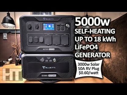 BLUETTI AC500 + 1*B300S Home Battery Backup