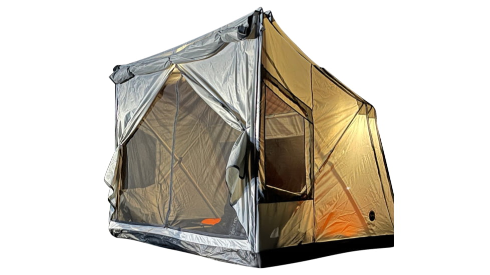 Overland Vehicle Systems Portable Safari Tent - Quick Deploying Ground Tent - 18252520
