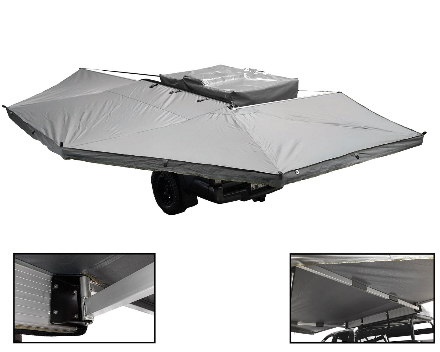 Overland Vehicle Systems Nomadic Awning 270 - Driver Side - 19519907