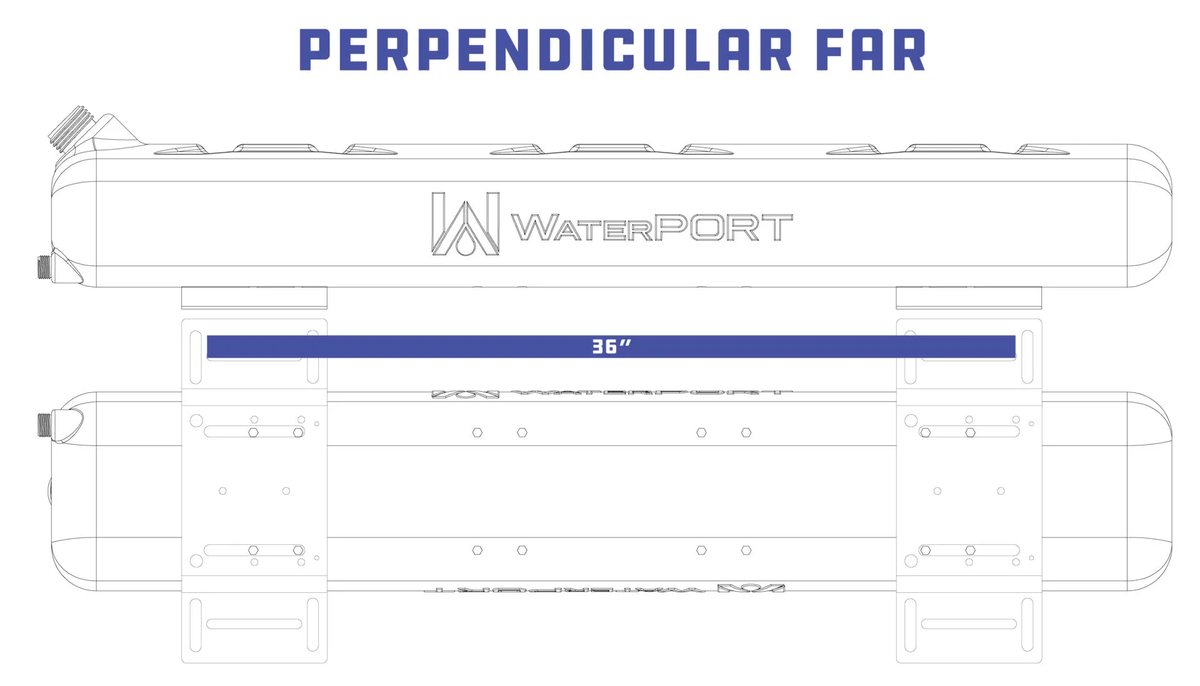WaterPORT Weekender 8.0 Gallon Water Tank - WK1000