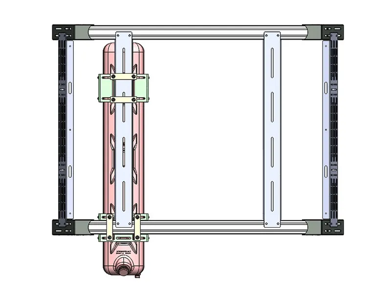 WaterPORT Weekender Bed Rack Under Mount