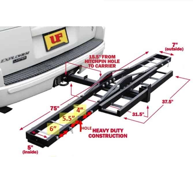 Ultra-Fab MX Hauler Motorcycle Carrier - 48-979033